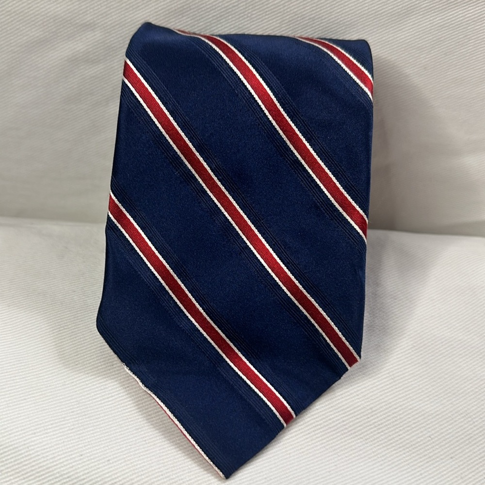 Izod blue, red, white tie